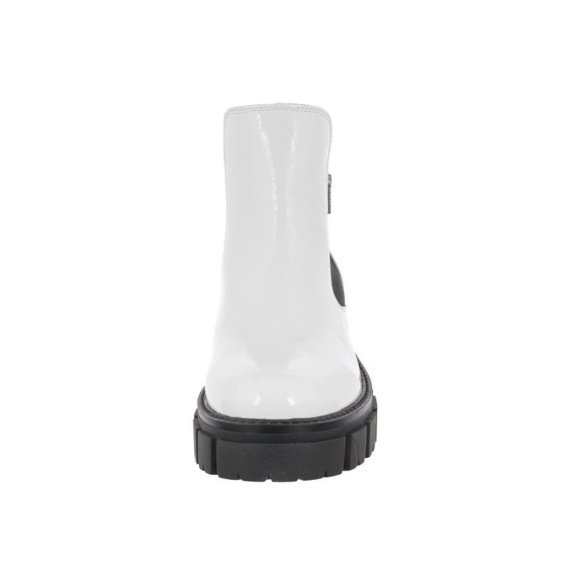 Nessi Białe Lakierowane 21095 711 (NE250-b) shoes