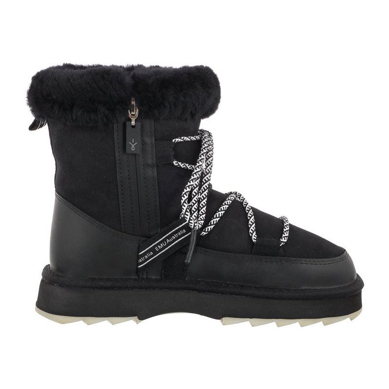 EMU Australia Blurred Black W12641 (EM381-a) shoes