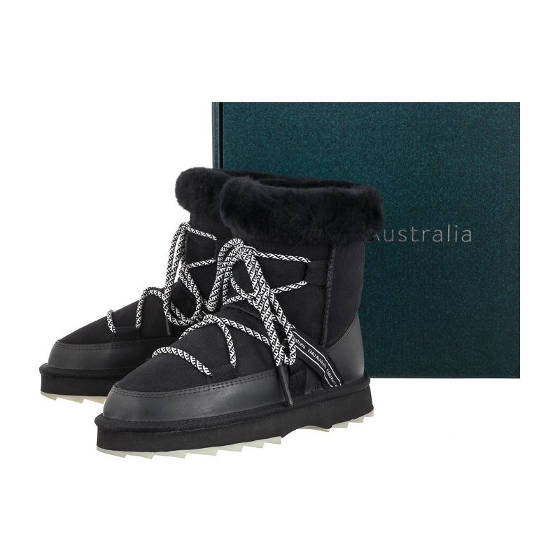 EMU Australia Blurred Black W12641 (EM381-a) shoes