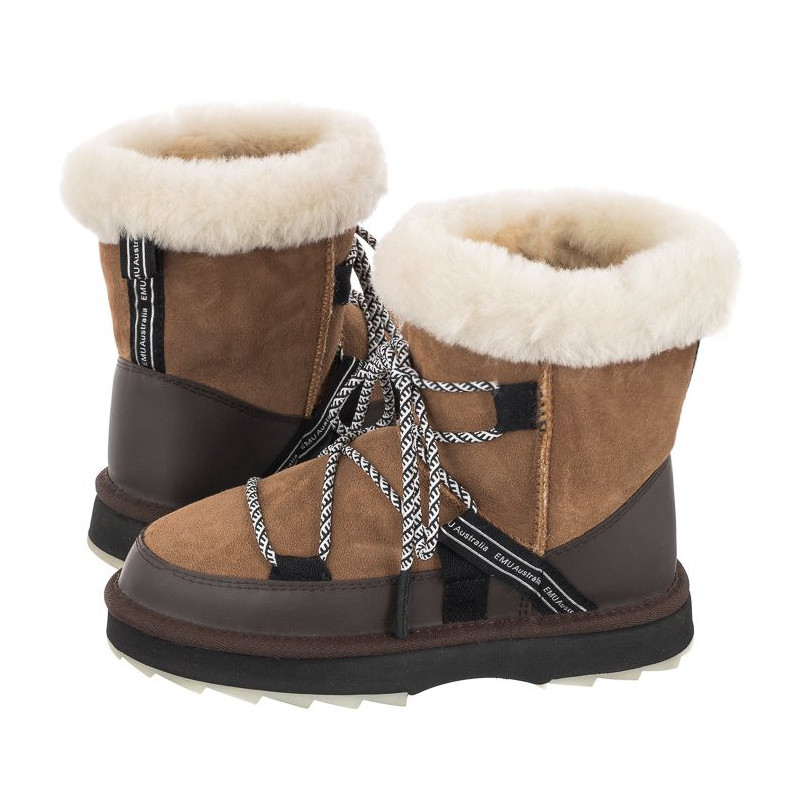 EMU Australia Blurred Chestnut W12641 (EM381-b) shoes