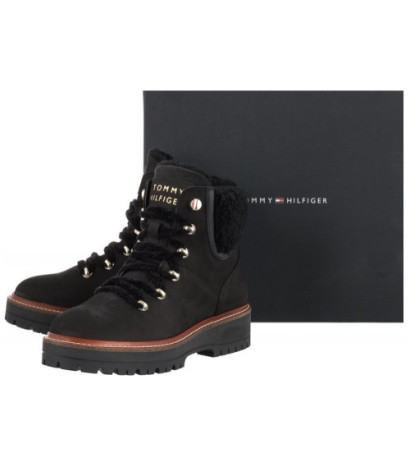 Tommy Hilfiger Outdoor Flat Boot Black FW0FW05944 BDS (TH323-b) boots