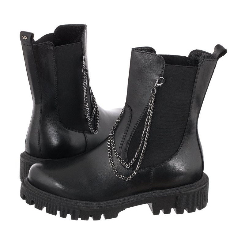 Wojas Czarne 55064-51 (WO62-a) shoes