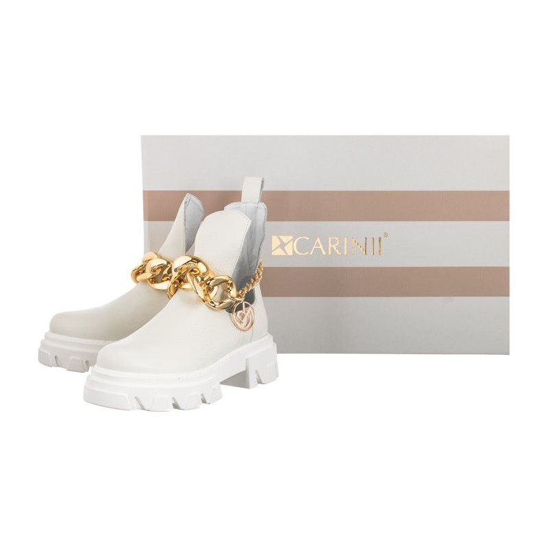 Carinii Białe B7257-I81-000-000-E33 (CI637-a) shoes