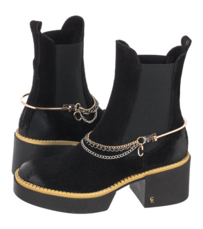 Carinii Czarne B7720-H20-000-000-000 (CI638-a) shoes