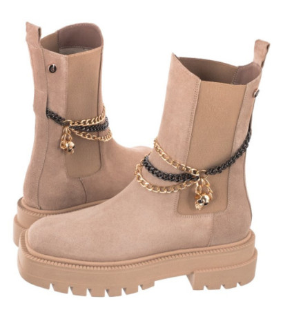 Carinii Beżowe B8060-O17-000-000-F01 (CI641-a) shoes