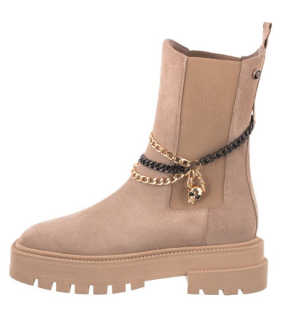 Carinii Beżowe B8060-O17-000-000-F01 (CI641-a) shoes