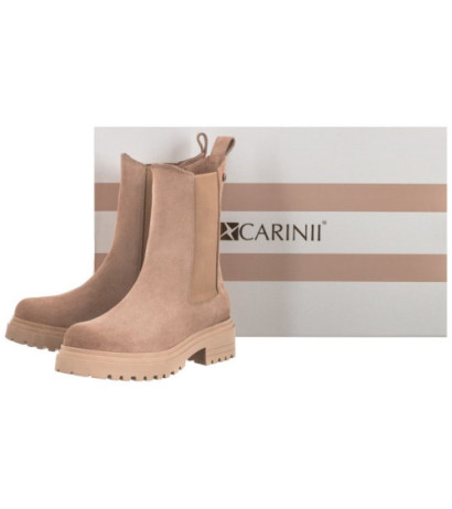 Carinii Beżowe B5952-O17-000-000-E23 (CI642-a) shoes