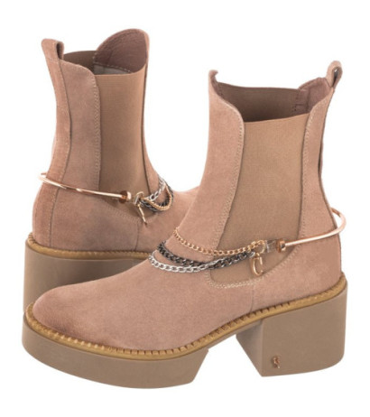 Carinii Beżowe B7720-O17-000-000-F02 (CI638-b) shoes