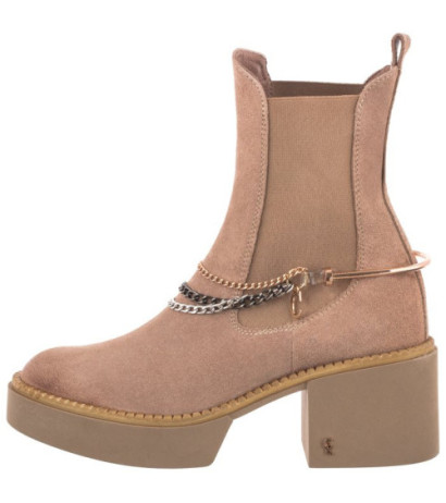 Carinii Beżowe B7720-O17-000-000-F02 (CI638-b) shoes