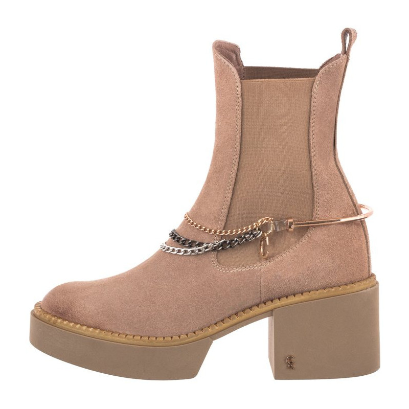 Carinii Beżowe B7720-O17-000-000-F02 (CI638-b) shoes