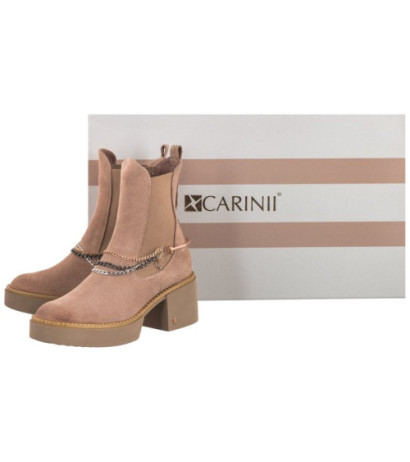 Carinii Beżowe B7720-O17-000-000-F02 (CI638-b) shoes