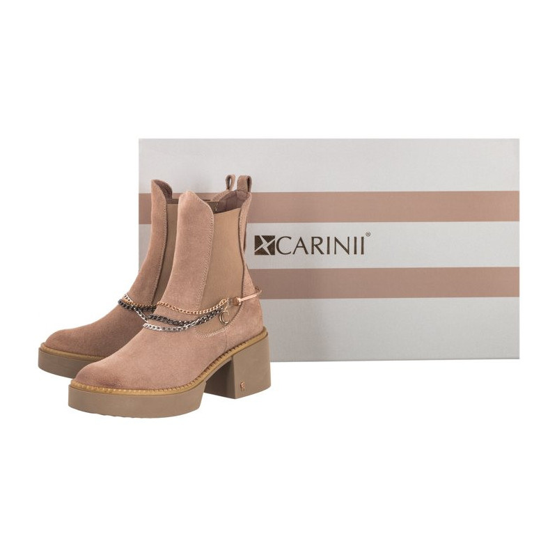 Carinii Beżowe B7720-O17-000-000-F02 (CI638-b) shoes