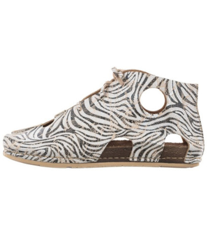 Maciejka Beżowe/Czarne 03426-22/00-6 (MA853-a) shoes