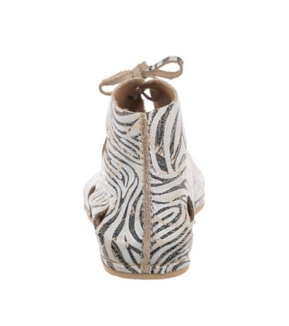 Maciejka Beżowe/Czarne 03426-22/00-6 (MA853-a) shoes