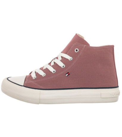 Tommy Hilfiger High Top Lace-Up Sneaker Antique Rose T3A4-32119-0890 303 (TH413-b) shoes