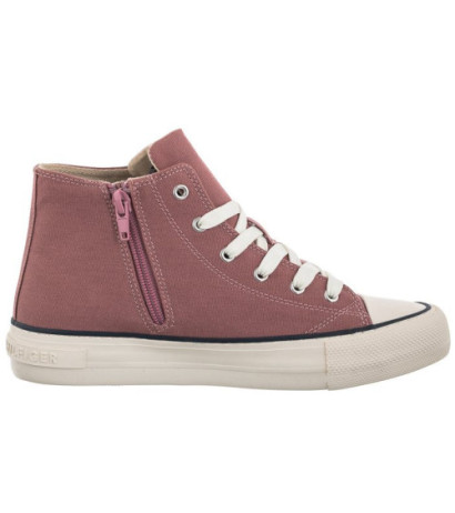 Tommy Hilfiger High Top Lace-Up Sneaker Antique Rose T3A4-32119-0890 303 (TH413-b) shoes