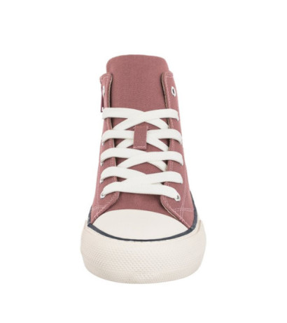 Tommy Hilfiger High Top Lace-Up Sneaker Antique Rose T3A4-32119-0890 303 (TH413-b) shoes