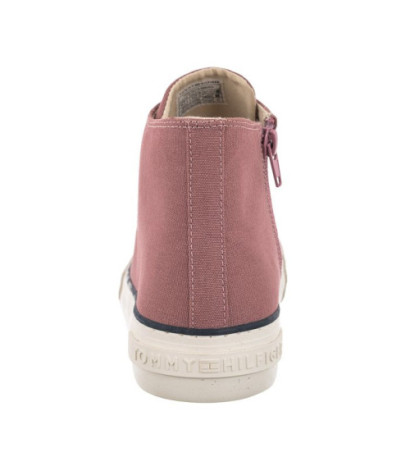 Tommy Hilfiger High Top Lace-Up Sneaker Antique Rose T3A4-32119-0890 303 (TH413-b) shoes