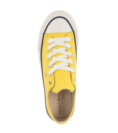 Tommy Hilfiger Low Cut Lace-Up Sneaker Yellow T3A4-32118-0890 200 (TH414-a) shoes