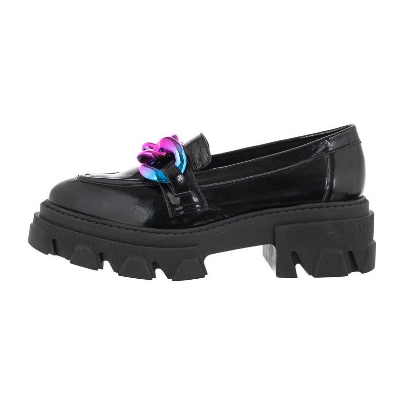 Carinii Czarne B8106/M-070-000-000-F22 (CI648-a) shoes