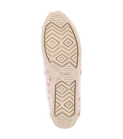Toms Alpargata Barely Pink Foil Bee Mine Print 10017801 (TS20-a) sneakers