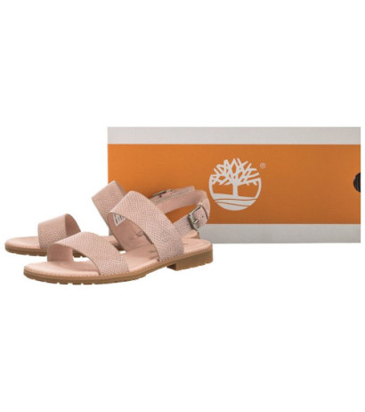 Timberland Chicago Riverside Backstrap LT Pink Full Grain 0A2NXJ 662 (TI100-a) sandals