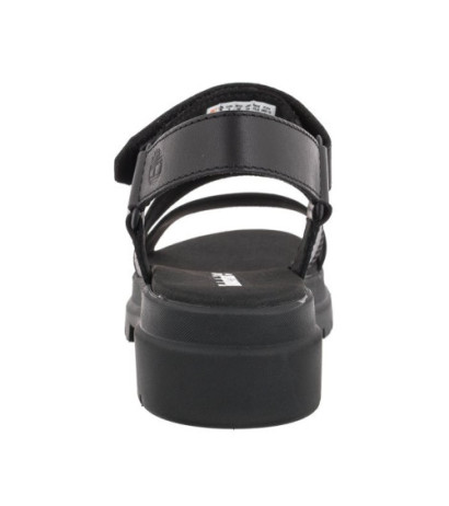 Timberland London Vibe Ankle Strap Sandal Black Full Grain 0A29MV 001 (TI102-a) sandals