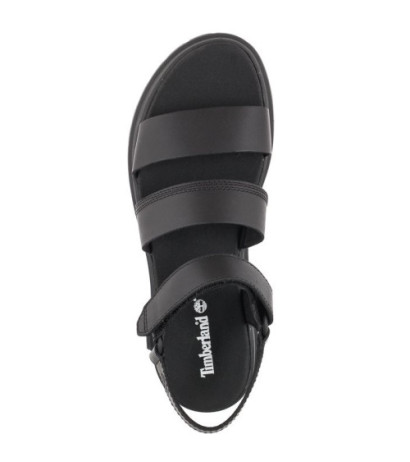 Timberland London Vibe Ankle Strap Sandal Black Full Grain 0A29MV 001 (TI102-a) sandals