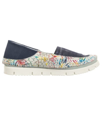 Maciejka Białe/Granatowe 05434-11/00-5 (MA878-b) shoes