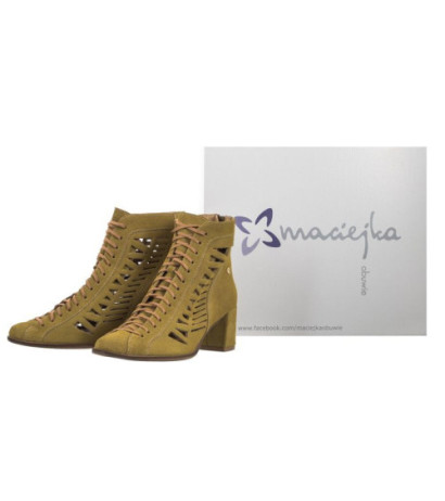 Maciejka Oliwkowe 05508-24/00-5 (MA879-e) shoes