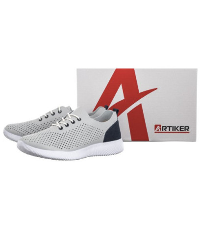 Artiker Szare/Czarne 48C1481 (AR13-b) shoes