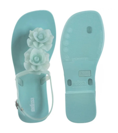 Melissa Harmonic Squared Garde 33563/53881 Green (ML230-c) flip flops