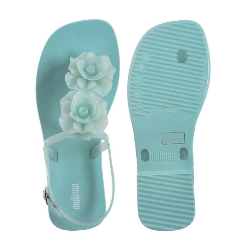 Melissa Harmonic Squared Garde 33563/53881 Green (ML230-c) flip flops