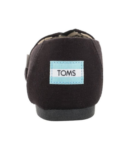 Toms Alpargata Black/Black Recycled Cotton Canvas 10017716 (TS21-a) sneakers