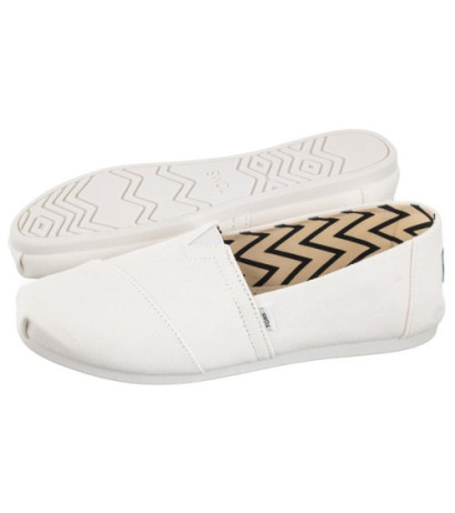 Toms Alpargata White Recycled Cotton Canvas 10017739 (TS21-b) sneakers