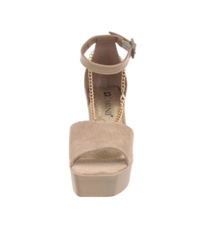 Carinii Beżowe B7882-R88-R46-000-F09 (CI652-a) shoes