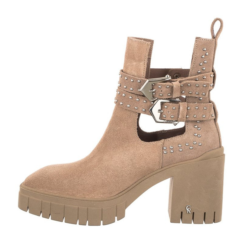 Carinii Beżowe B7916-O17-000-000-E88 (CI653-a) shoes