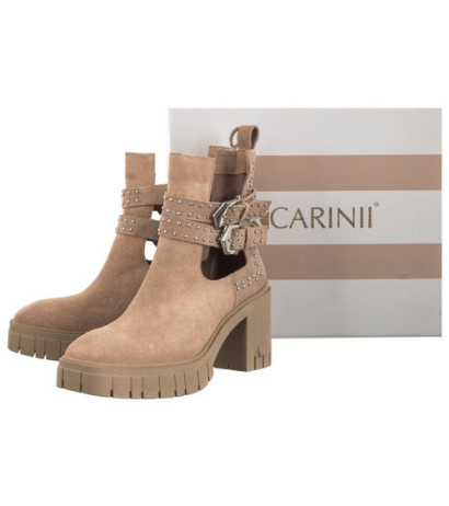 Carinii Beżowe B7916-O17-000-000-E88 (CI653-a) shoes
