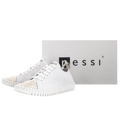 Nessi Białe 22169 (NE285-a) shoes