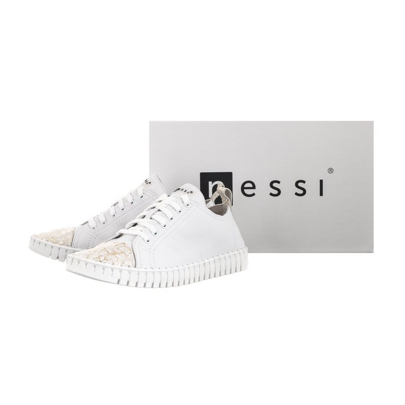 Nessi Białe 22169 (NE285-a) shoes