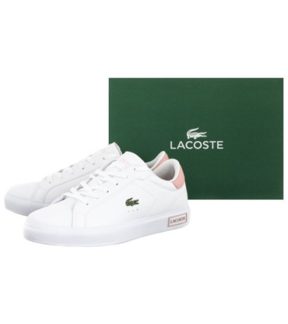 Lacoste Powercourt 0721 1 SUJ WHT/LT PNK 7-41SUJ00141Y9 (LC389-a) sports Shoes