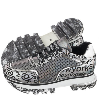 Artiker Biały-Srebrny 46C2478 (AR27-a) sports Shoes