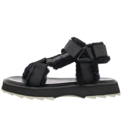 EMU Australia Raven Black W12699 (EM416-a) sandals