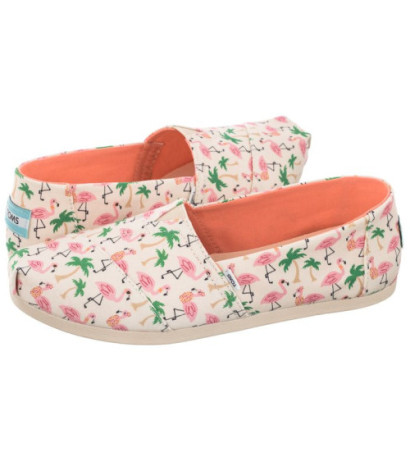 Toms Alpargata Natural Hawaiian Flamingos Print 10017798 (TS27-a) sneakers