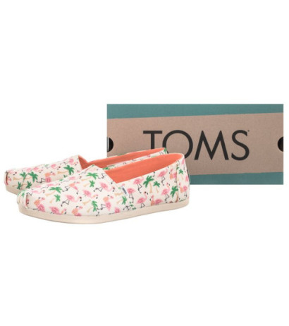 Toms Alpargata Natural Hawaiian Flamingos Print 10017798 (TS27-a) sneakers