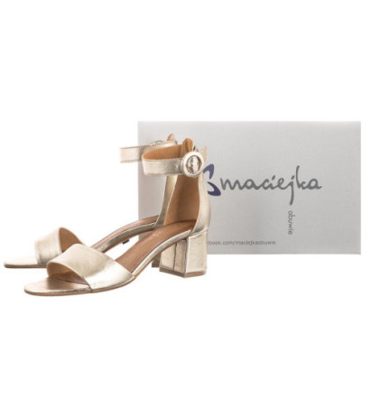 Maciejka Złote 04141-42/00-5 (MA907-a) shoes