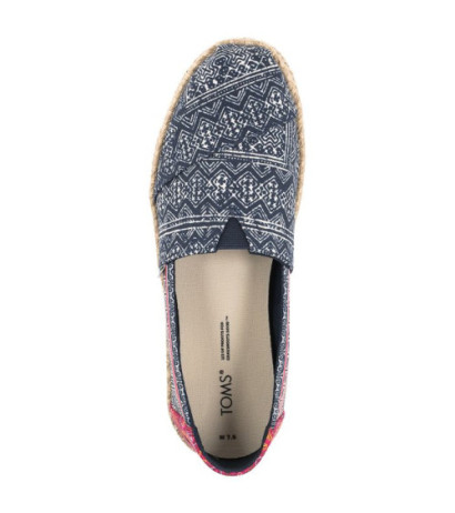 Toms Alpargata Rope Indigo Floral Hmong Print 10016263 (TS28-a) sneakers