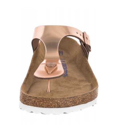 Birkenstock Gizeh BS Soft Footbed Metallic Copper 1005048 (BK189-a) flip flops