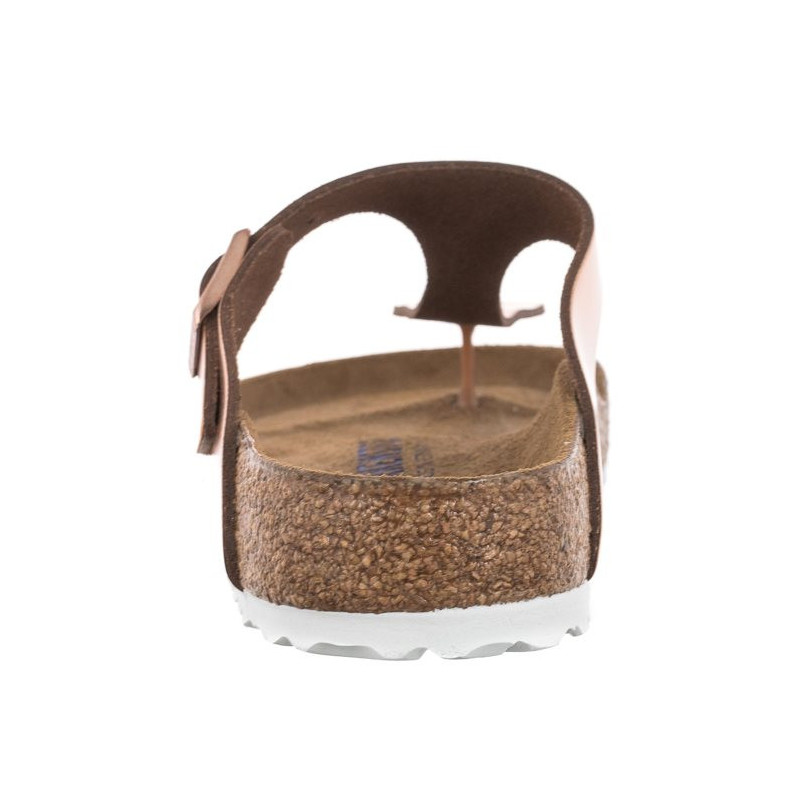 Birkenstock Gizeh BS Soft Footbed Metallic Copper 1005048 (BK189-a) flip flops