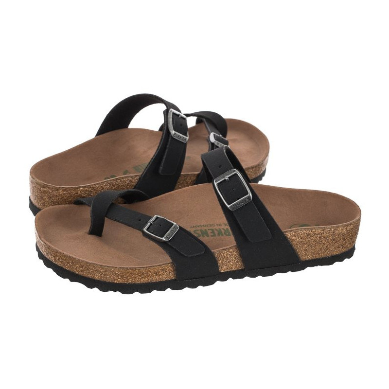 Birkenstock Mayari Black Vegan 1021176 (BK193-a) flip flops